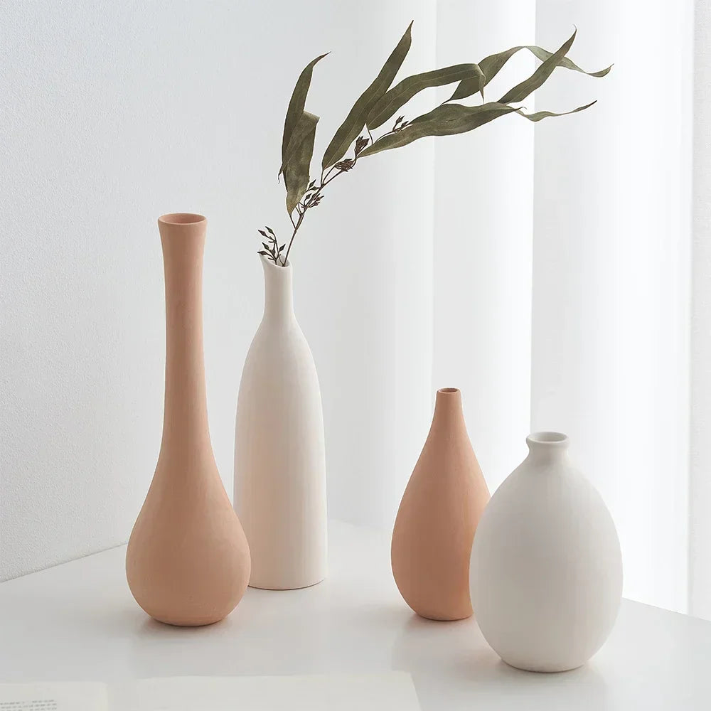 Ceramic Vase Creative and Minimalist Arrangement