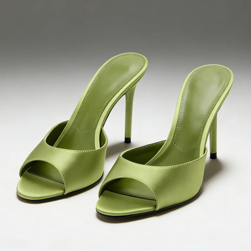 Satin Women's Sandals Fashion Open Toe Comfortable