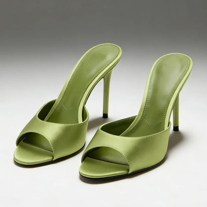 Satin Women's Sandals Fashion Open Toe Comfortable