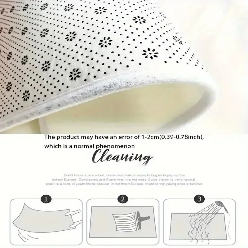 Christmas Reindeer Doormat Kitchen Rug Indoor Outdoor Entryway