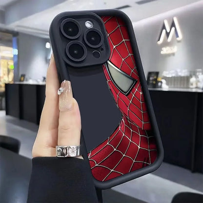 Spider Man Phone Case For iPhone 16 15 14 13 12 11 Pro Max XR XS 7 8 Plus