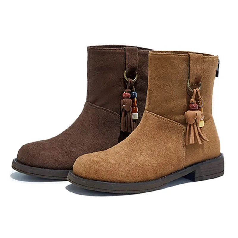 Luxury Designer Cow Boots Women