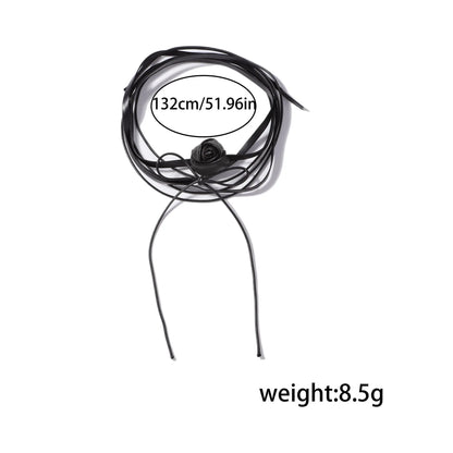 Trendy Style For Women's Jewelry With Flower Pendant Adjustable