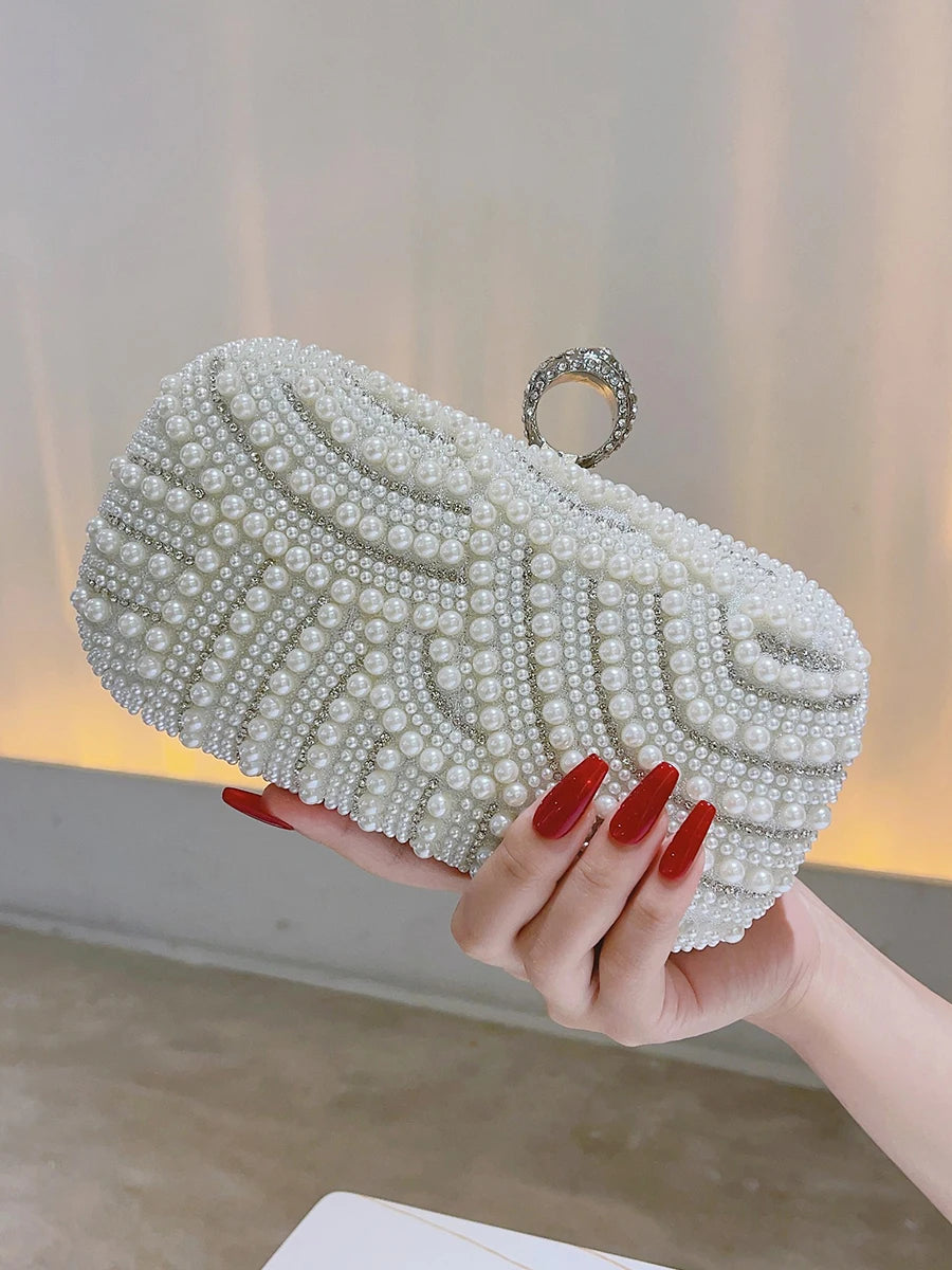 Luxury Pearl Handbag For Women