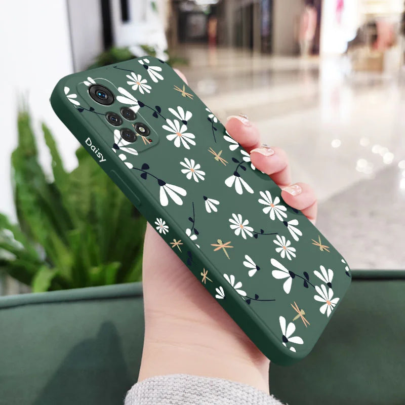Fly Phone Case For Xiaomi Redmi Note 14 13 12 12S 11 11S 10 10A 10T 10S 9T 9 8 7 A1 Pro Plus 10C 4G 5G Silicone Cover