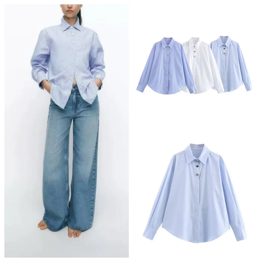 Long sleeved casual shirt