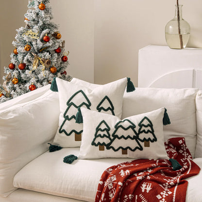 Throw Pillow Cover Christmas Decoration