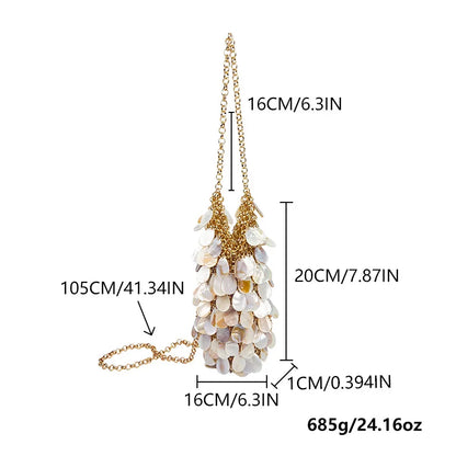 Handcrafted Tassel Handbag Mermaid