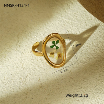 Modern Rings for Women Satinless Gold Plated