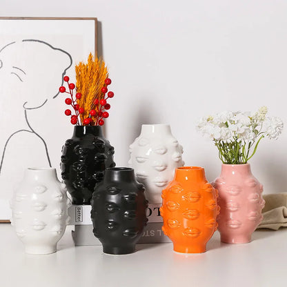 Vase Ceramic Flower for Home Decoration