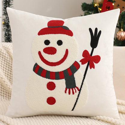 Throw Pillow Cover Christmas Decoration