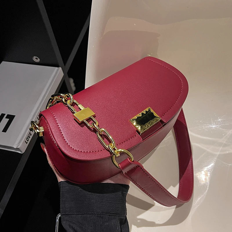 High Quality Bag New Exquisite Magnetic Buckle Crossbody Bags Elegant Banquet Handbag