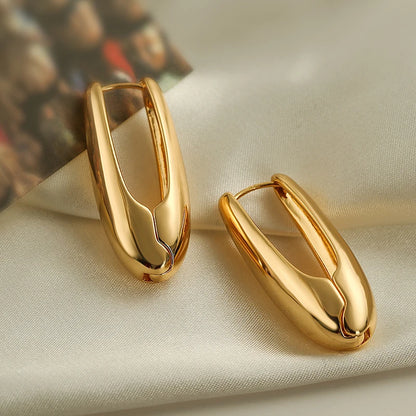 Stainless Steel Smooth Earrings for Women