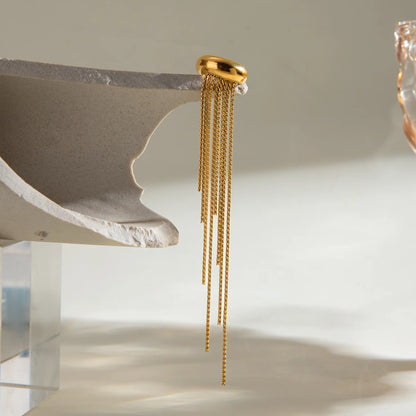 Women's Chic Plated Earrings