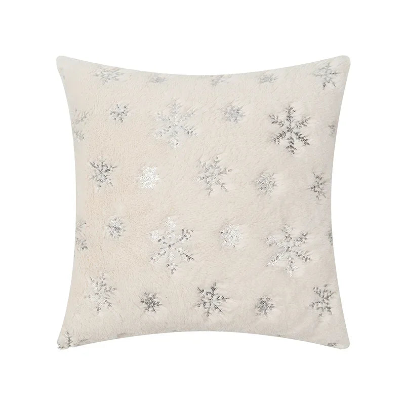 Snowflake cushion cover Christmas