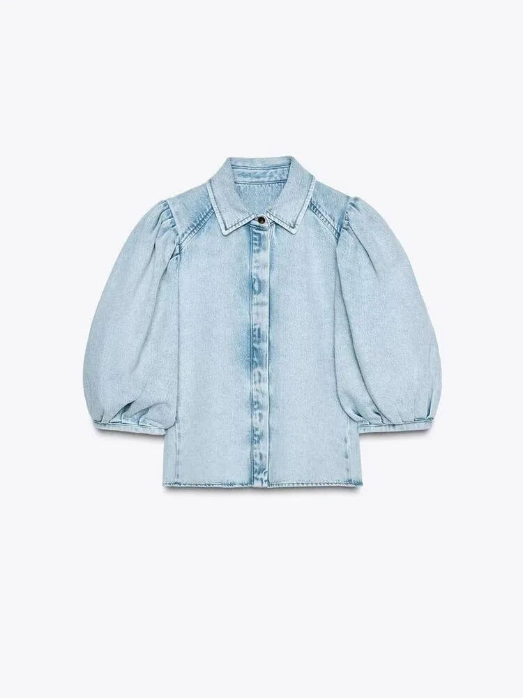 New Arrival Women's Deni Waist Wide Leg Jeans