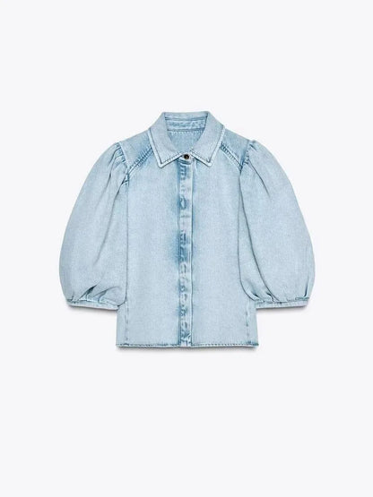 New Arrival Women's Deni Waist Wide Leg Jeans