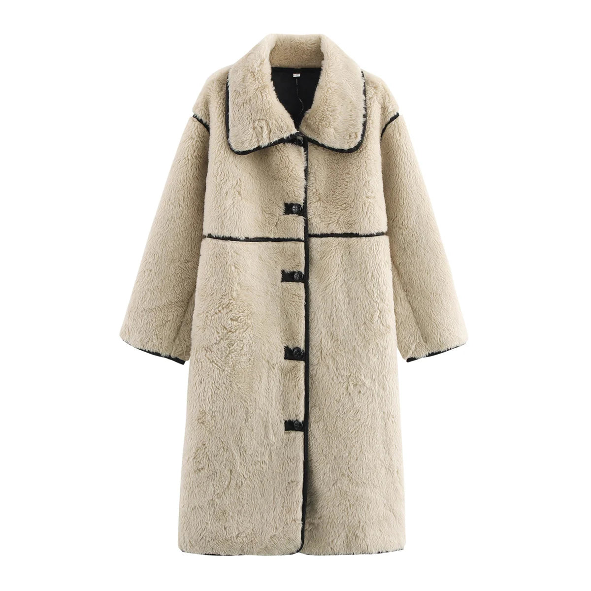 Elegant long faux fur coat New Style For Women