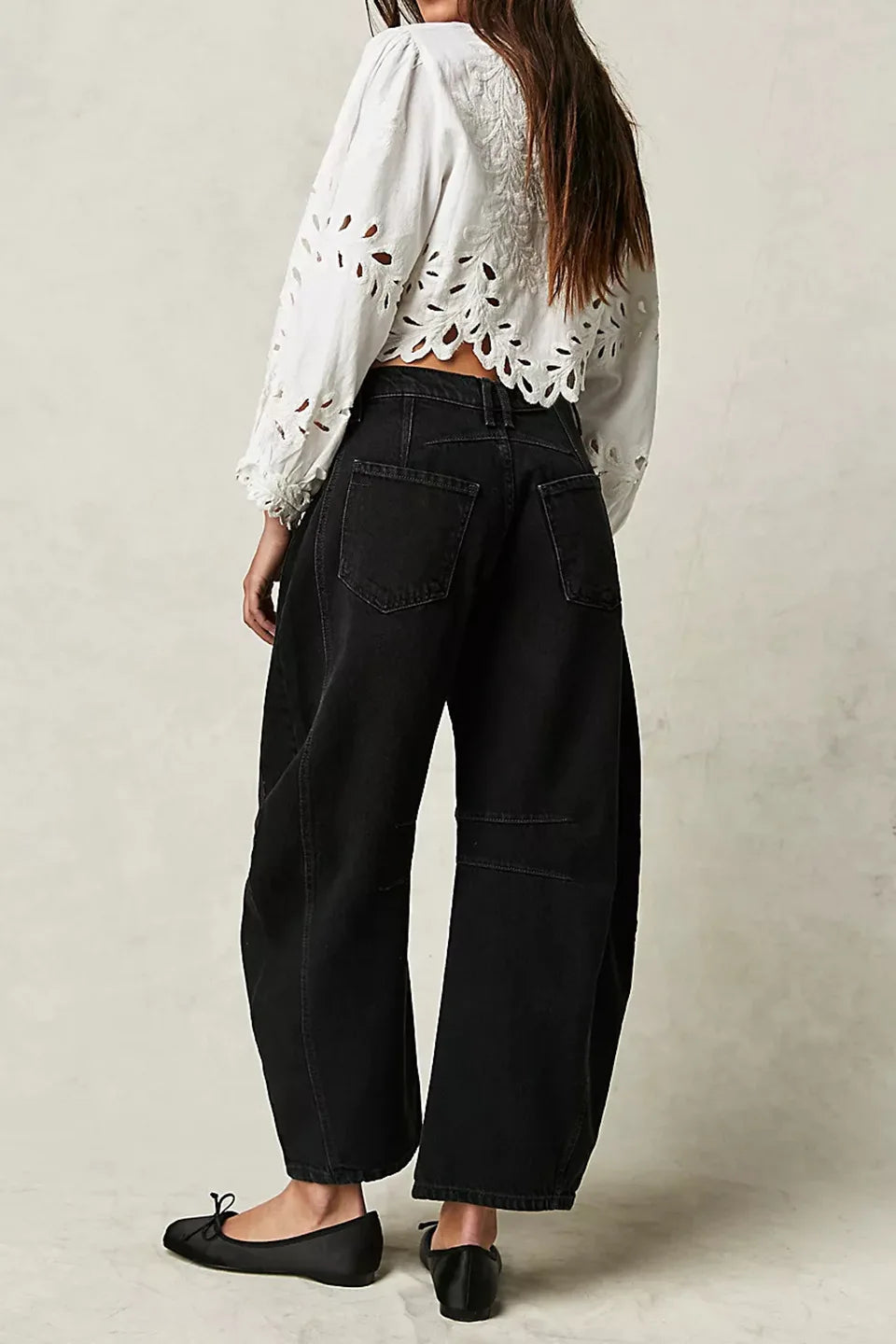 Loose denim pants Jeans For women