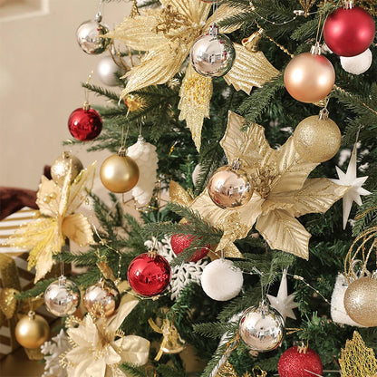 1Box 3/4cm Christmas Balls Christmas Tree Ornaments Xmas Hanging Tree Pendants