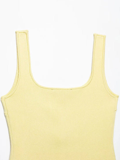 Trendy Elegant knitted camisole