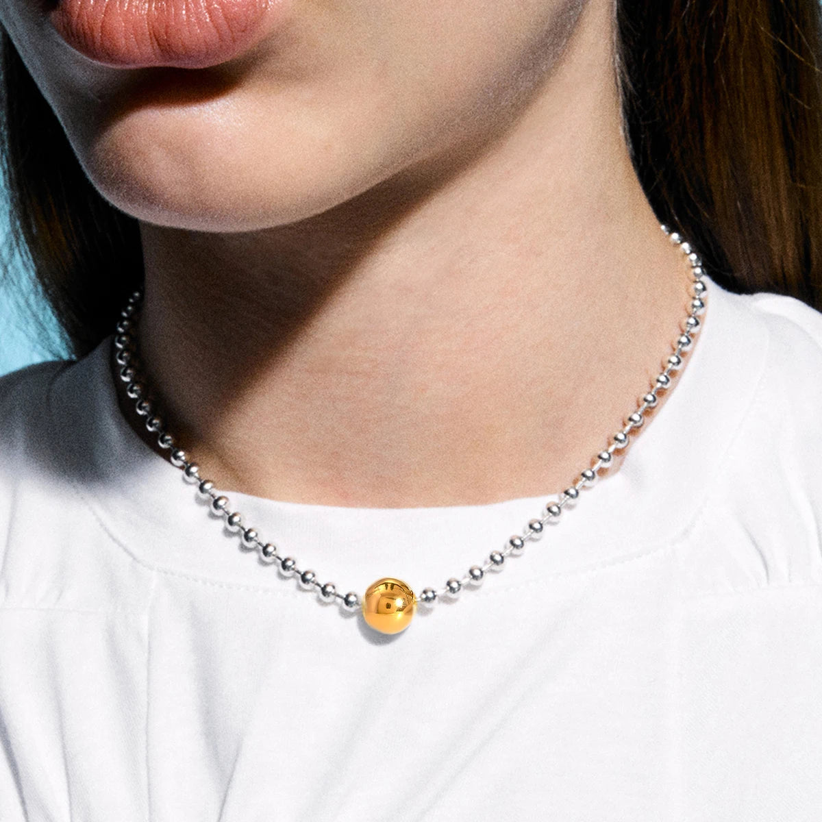 Elegant Gold Plated Necklace