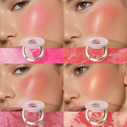 Pearly Powder Blush Highlighter Long-lasting