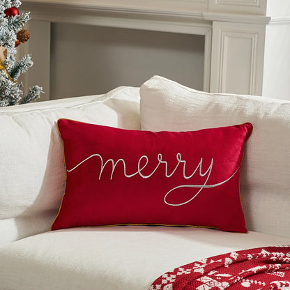 1PCS 30x50CM Christmas Pillow Cover Holiday
