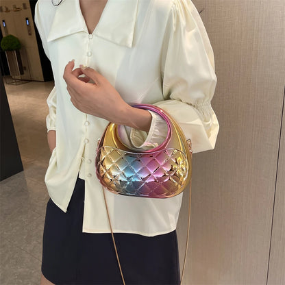 Handbags For Women Golden Clutch