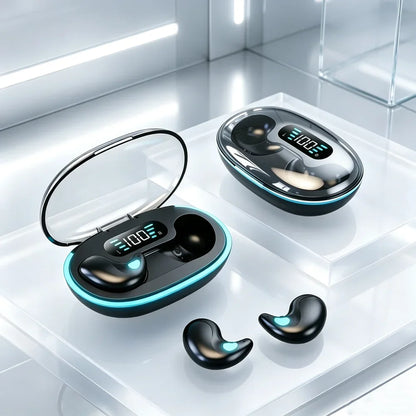 Mini Earpods Wireless Earphone Headphones Noise Reduction Sport Game Sleep Bluetooth 5.3 Earbuds HIFI Stereo Music Headset