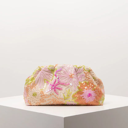 Clutch Bag,Sequin Bag,Floral Pop,Embroidery Bag,Gala Night,Party Outfits,Prom Bag,Wedding Items,Elegante,Gifts,Random Pattern