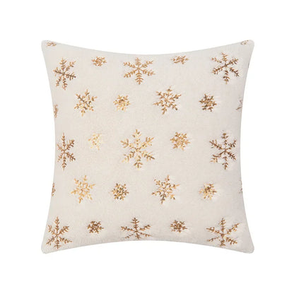Snowflake cushion cover Christmas