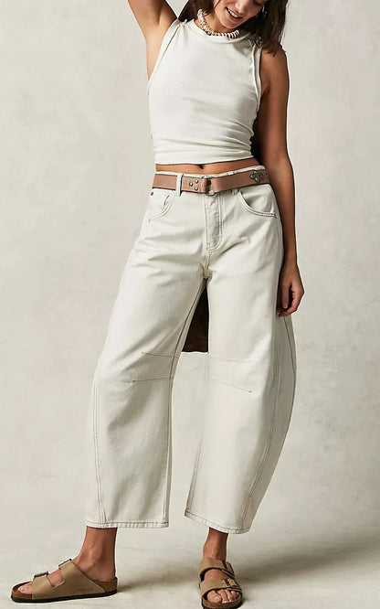 Loose denim pants Jeans For women