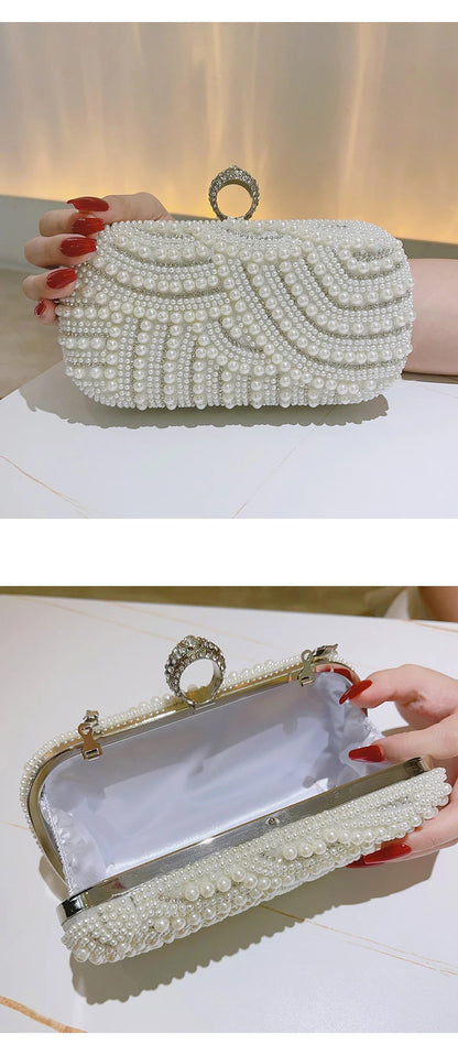 Luxury Pearl Handbag For Women