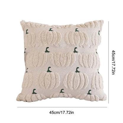 45*45cm Ghost Pumpkin Cushion Cover Halloween Throw Pillow Cover Pumpkin