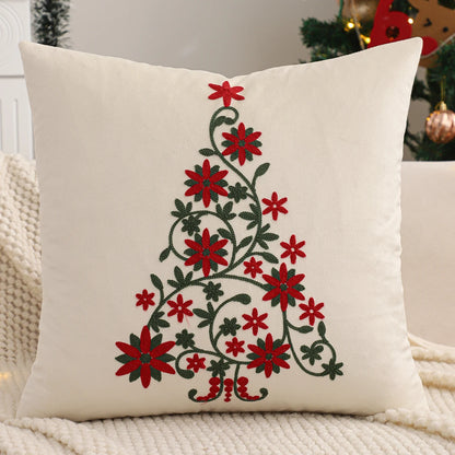 Throw Pillow Cover Christmas Decoration