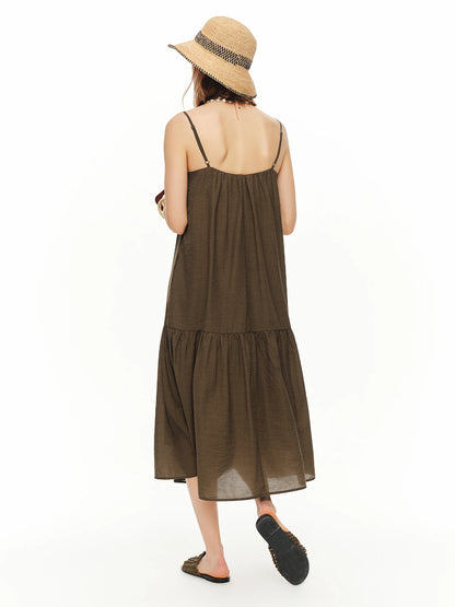 Women's Three-Dimensional Crochet Folded Slip