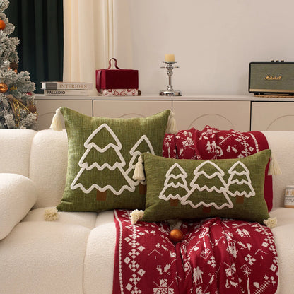 Throw Pillow Cover Christmas Decoration
