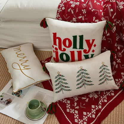 1PCS 30x50CM Christmas Pillow Cover Holiday