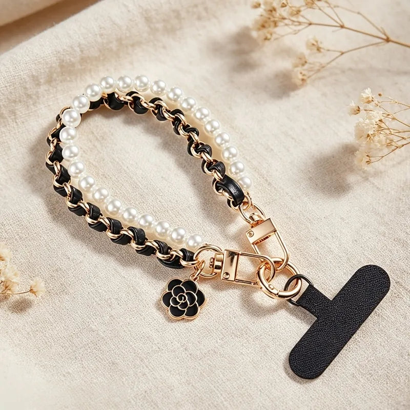New Pearl Phone Wrist Strap LightweightPhone Hand Strap Daily Use