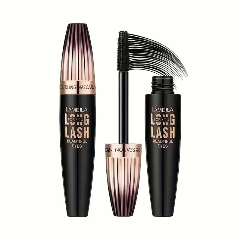 Mascara pour cils 4D Waterproof, crypté, longue durée, épais, recourbé, anti-taches, grands outils de maquillage pour les yeux, cosmétiques de beauté durables