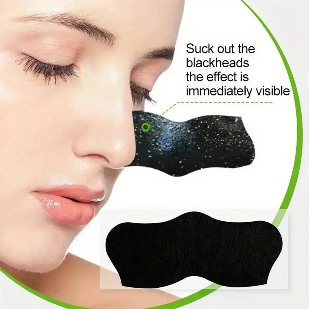 10/50/100Pcs Blackhead Remover Mask Unisex Deep Cleansing Nose Strips for Acne Shrink Pore Skin Care Strips Nose