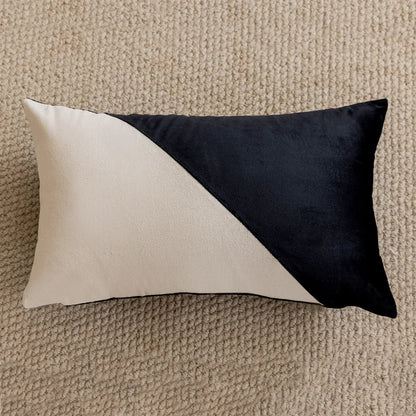 Modern Black and White Cushion Cover Light Luxury