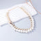 Pearl Rhinestone  Necklace for Women Luxury Jewelry