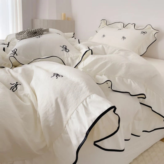 Set ruffles Duvet Cover