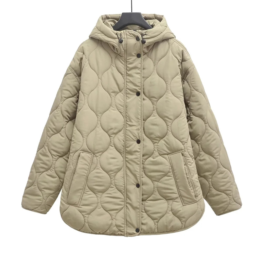 Women's Long LooseCotton Jacket Coat