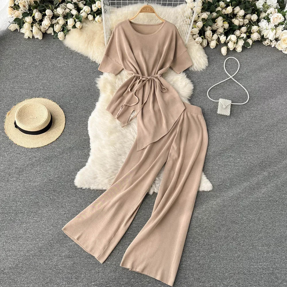 Women 2 Pieces Set Fashion Outfits